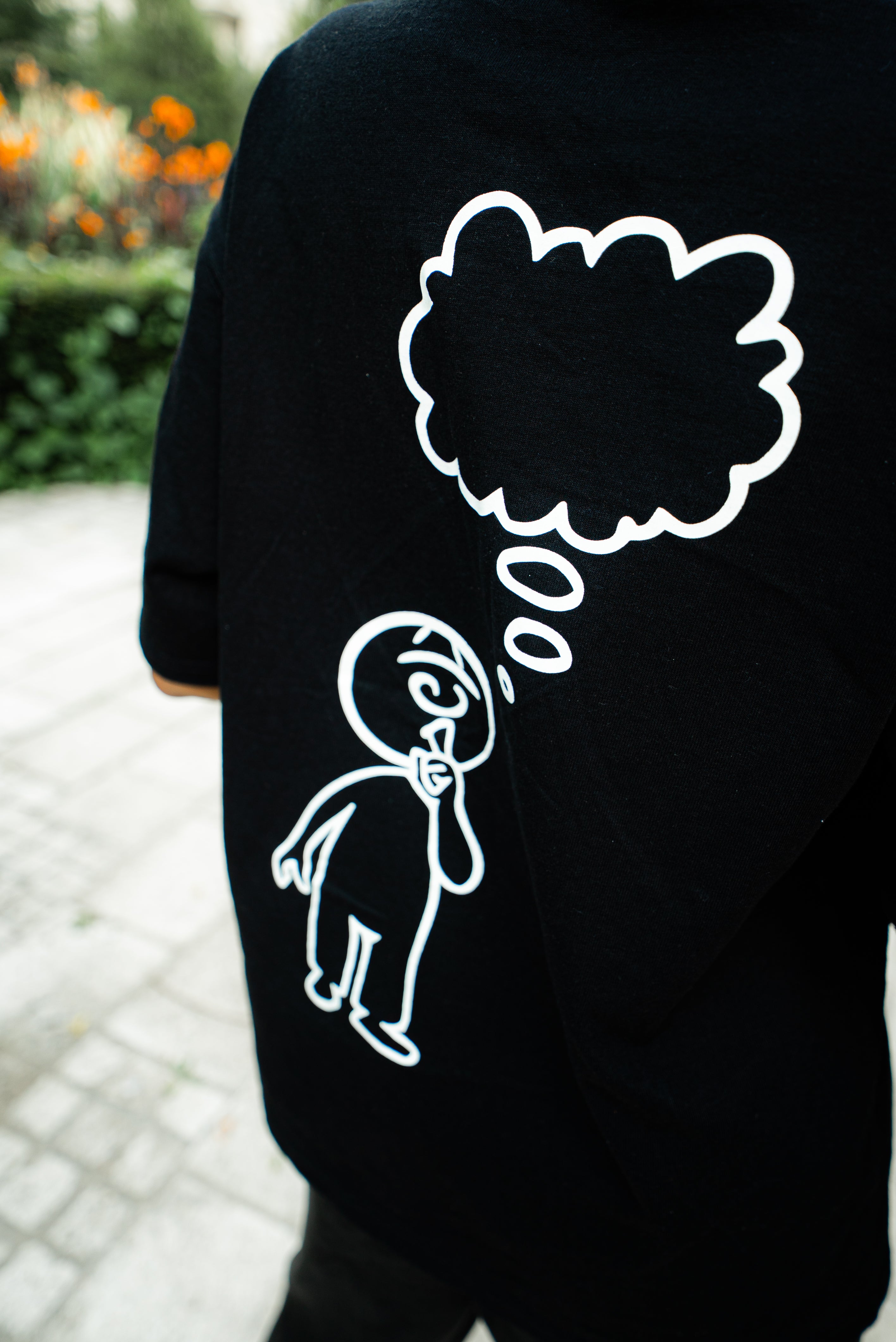 TEE-SHIRT NOIR ‘’NO NOISE’’