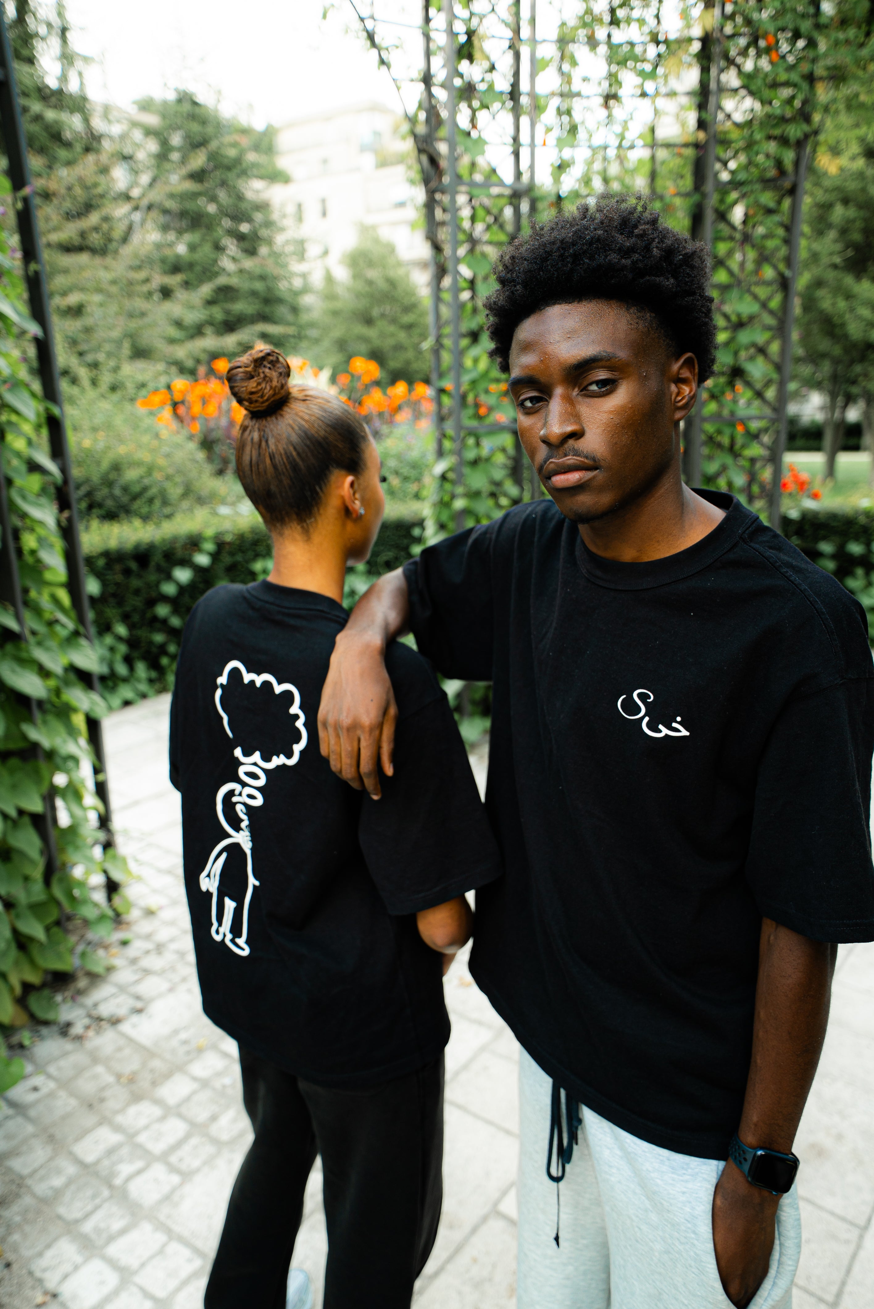 TEE-SHIRT NOIR ‘’NO NOISE’’