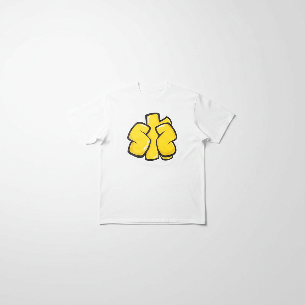 BUBBLE GUM YELLOW TEE